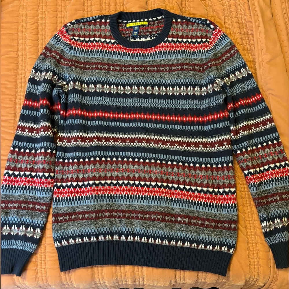 Prince & Fox Men’s knit sweater, size M
